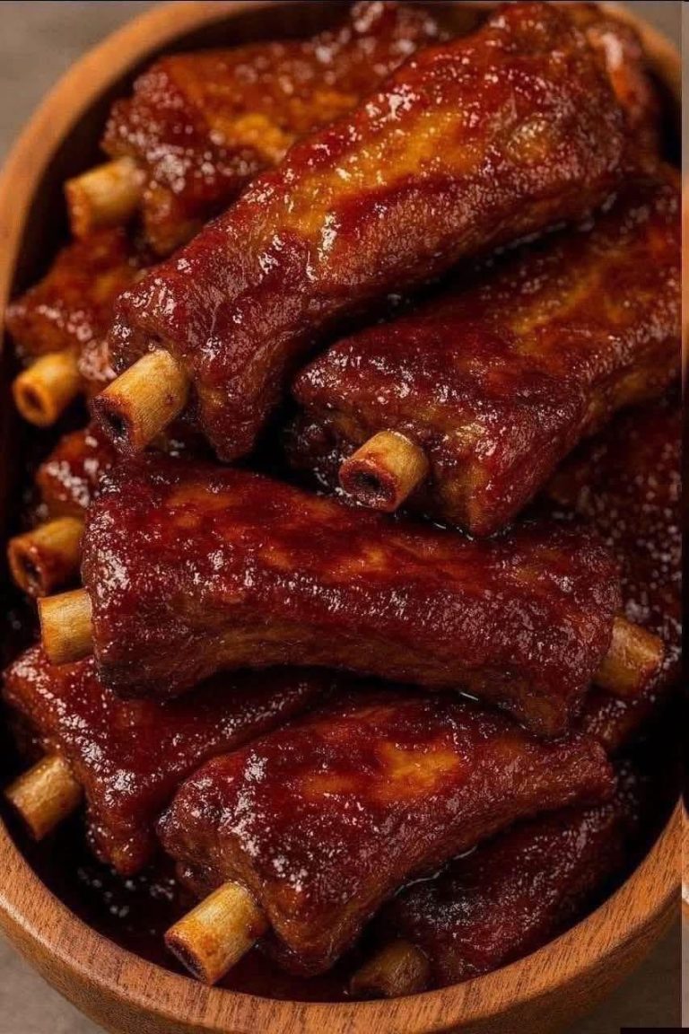 Sticky Oven-Baked BBQ Ribs – Cook With Fun